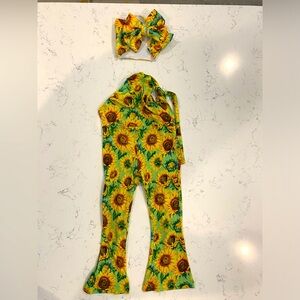 Sunflower Romper